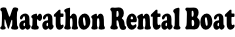 Marathon Rental Boat